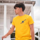 Футболка жовта Лендліз Custom Wear