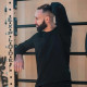 Футболка Лонгслів Custom Wear чорна