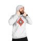 Худі утеплене Custom Wear Дух сіре