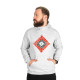 Худі утеплене Custom Wear Дух сіре