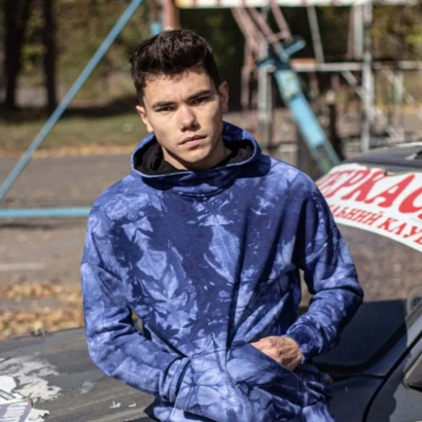 Худі спортивне Тай Дай синє Custom Wear