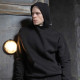 Худі оверсайз Custom Wear без начосу чорне