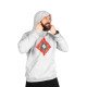 Худі утеплене Custom Wear Дух сіре