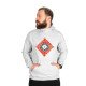 Худі утеплене Custom Wear Дух сіре