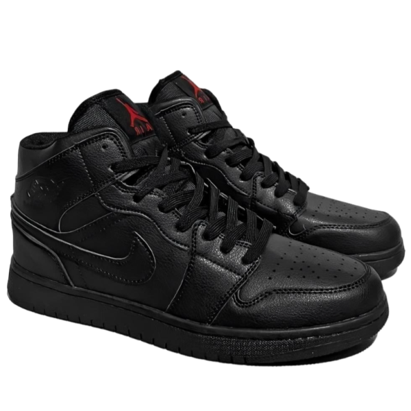 Зимові кросівки Nike Air Jordan чорні