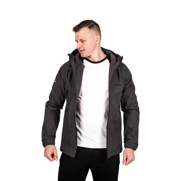 Куртка чоловіча Protection Soft Shell Dark графіт Custom Wear