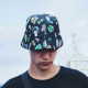 Панама Custom Wear двостороння Rick and Morty чорна