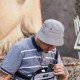 Панама Custom Wear двостороння рефлектив з чорним