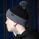 Шапка Custom Wear з бумбоном чорний з графітом