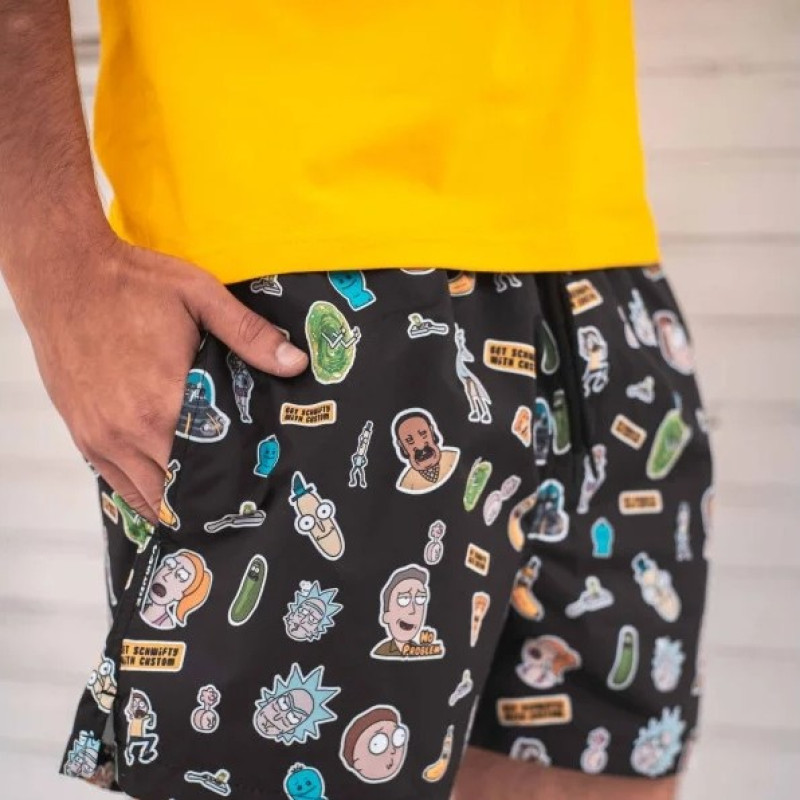 Шорти купальні Rick and Morty Custom Wear