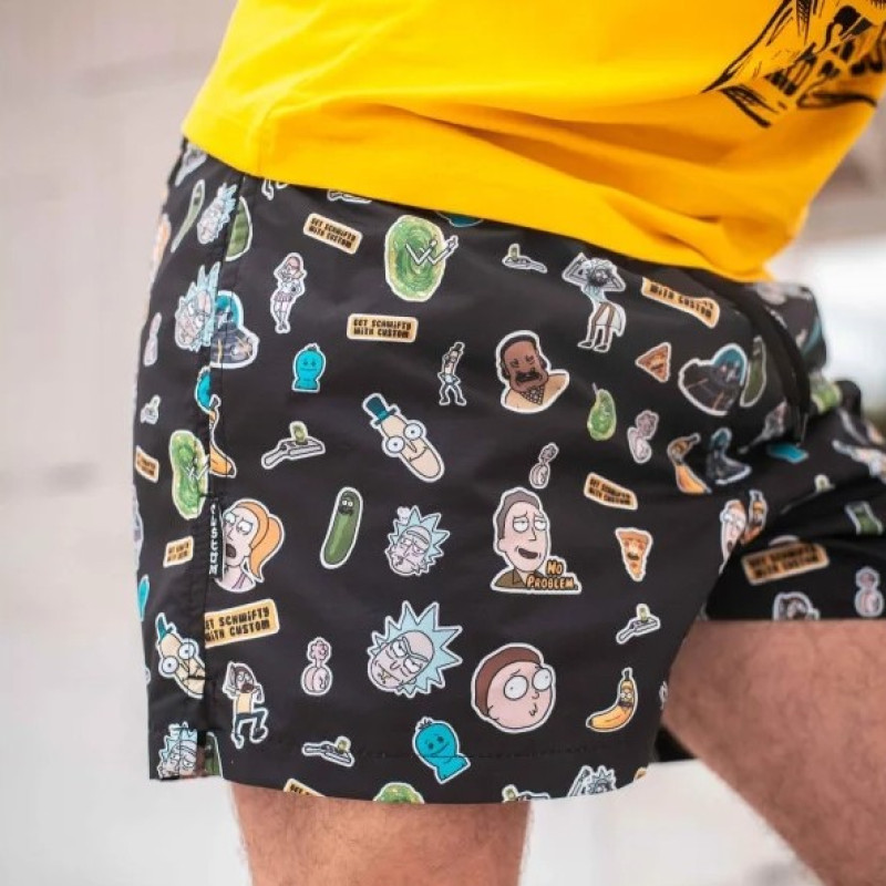 Шорти купальні Rick and Morty Custom Wear