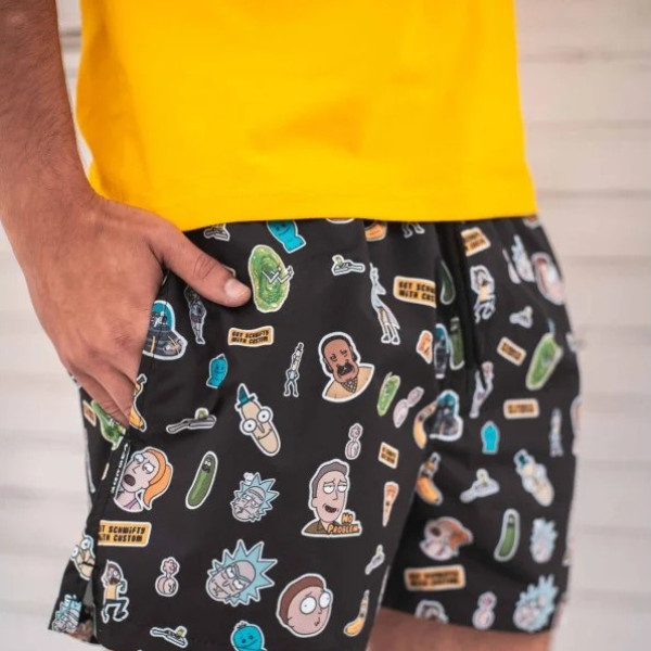 Шорти купальні Rick and Morty Custom Wear