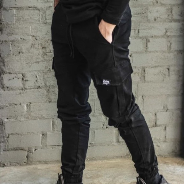 Штани Чорні Basic Custom Wear