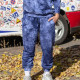 Штани спортивні Тай Дай сині Custom Wear
