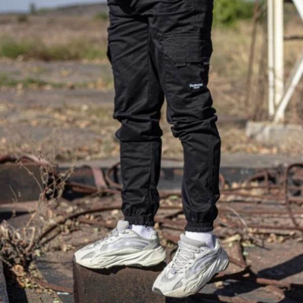 Штани без начосу Custom Wear Cargo Premium чорні