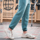 Штани спортивні оверсайз Custom Wear аквамарин