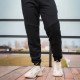 Штани спортивні оверсайз Custom Wear Teddy чорні