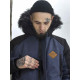Парка Custom Wear Long Winter, Navy/Black