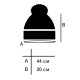 Шапка Custom Wear Sailor, Marsala