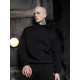 Худі оверсайз Custom Wear без начосу чорне