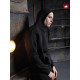 Худі оверсайз Custom Wear без начосу чорне
