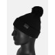 Шапка Custom Wear з бумбоном чорна