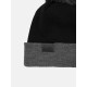 Шапка Custom Wear з бумбоном чорний з графітом