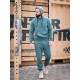 Худі оверсайз Custom Wear без начосу аквамарин