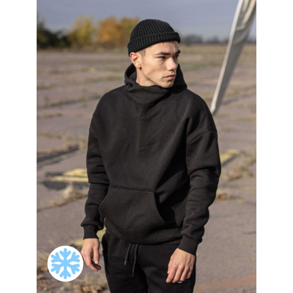 Худі утеплене Custom Wear Japan чорне