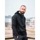 Худі спортивне оверсайз Custom Wear Teddy чорне