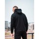 Худі спортивне оверсайз Custom Wear Teddy чорне