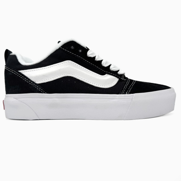 Vans Knu Skool Platform Black/White
