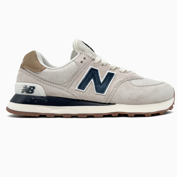 New Balance 574 Light Beige/Blue