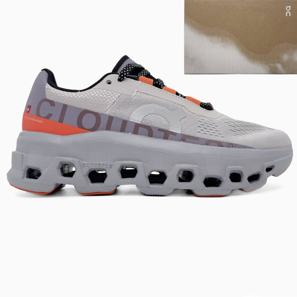 ON Cloudmonster Pearl/Flame