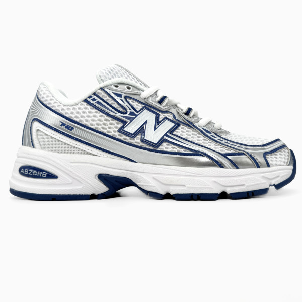 New Balance 740 White/Blue/Silver