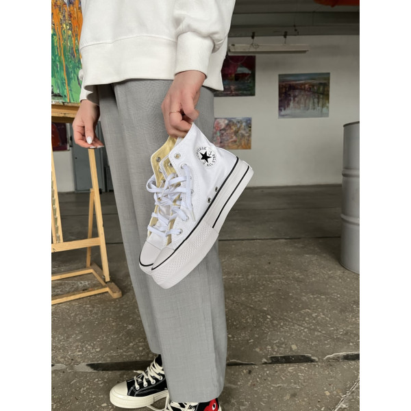 Converse Lift White