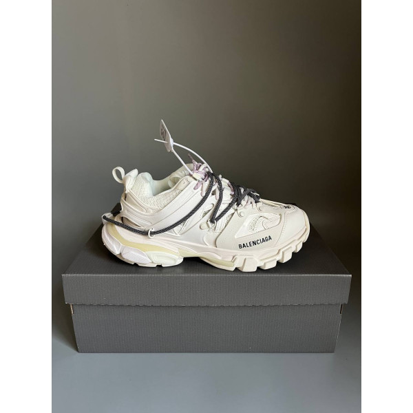 Balenciaga Track Trail Laces White/Lilac БРАК 736