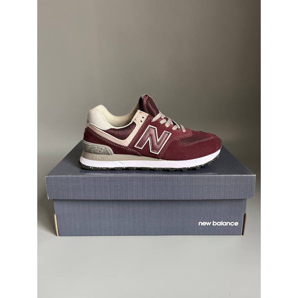 New Balance 574 Burgundy БРАК 544