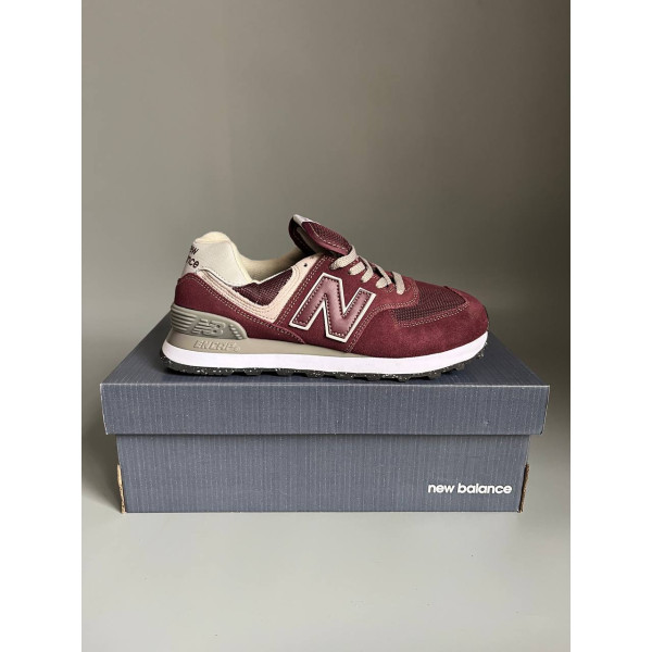 New Balance 574 Burgundy БРАК 542