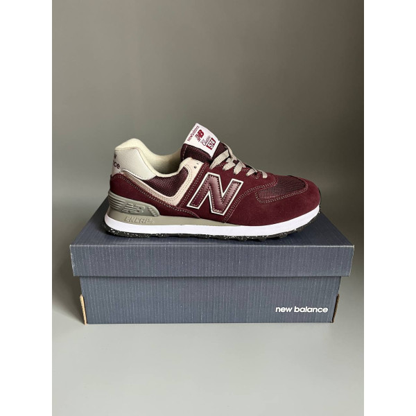 New Balance 574 Burgundy БРАК 550