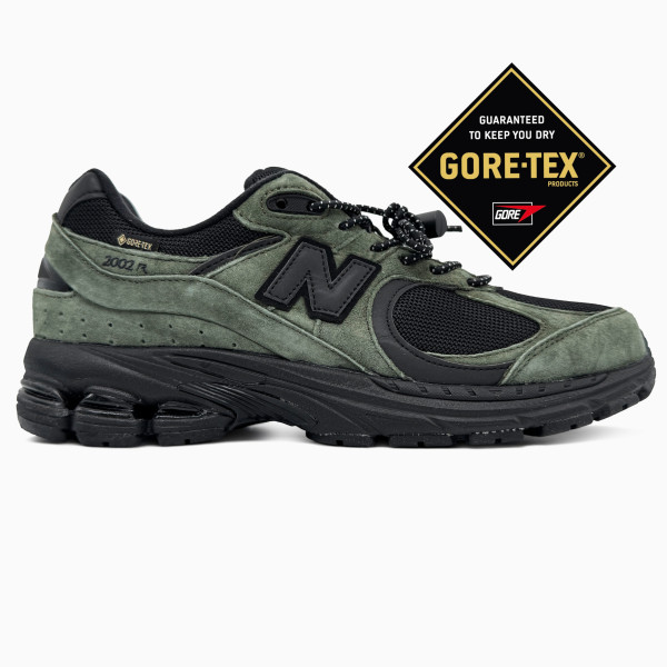 New Balance 2002R Green/Black Gore-Tex
