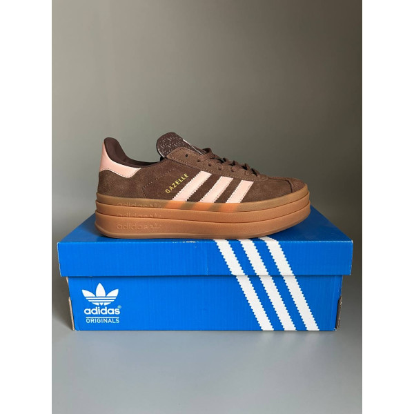 Adidas Gazelle Bold Brown БРАК 795