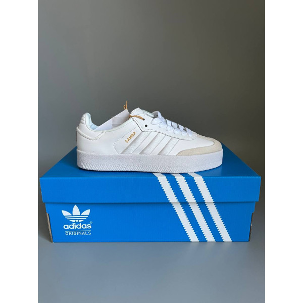 Adidas Samba Platform White БРАК 859
