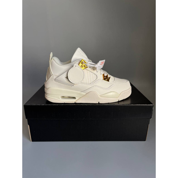 Nike Air Jordan 4 Retro Metallic Gold БРАК 881