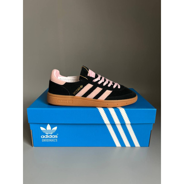 Adidas Spezial Black/Pink/Gum БРАК 899