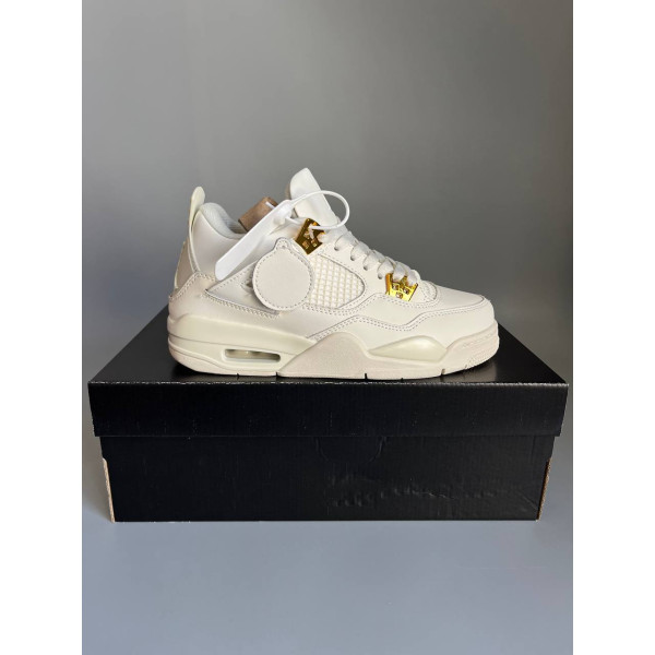 Nike Air Jordan 4 Retro Metallic Gold БРАК 882