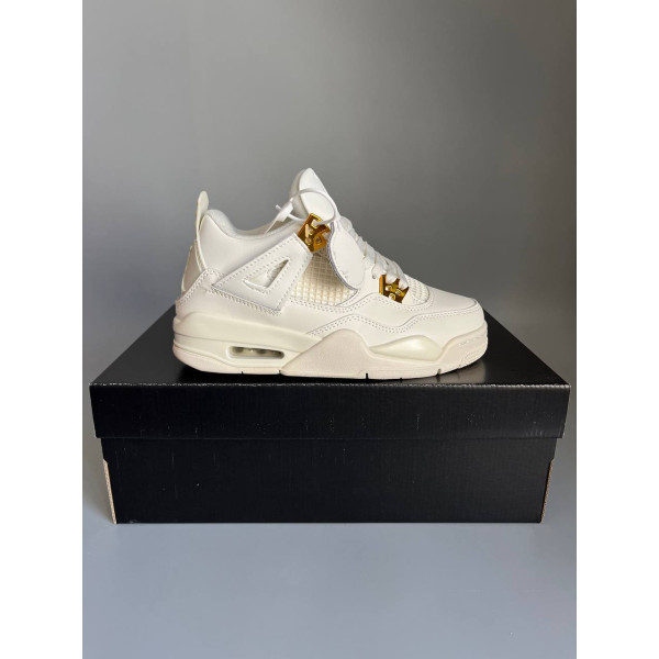 Nike Air Jordan 4 Retro Metallic Gold БРАК 880