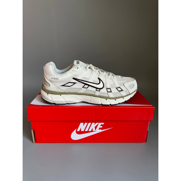 Nike P-6000 Beige/Bordo БРАК 888