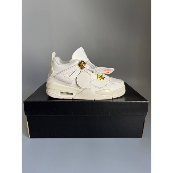 Nike Air Jordan 4 Retro Metallic Gold БРАК 879