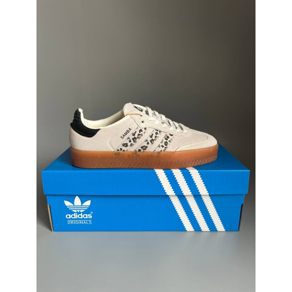 Adidas Samba Platform Beige/Leo БРАК 907